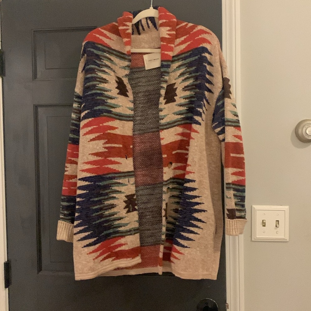 Multicolor Patterned Women's Sweater